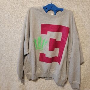 Graphic  sweatshirt, 2xl , rubberized  print princess diana vibe y2k 90s